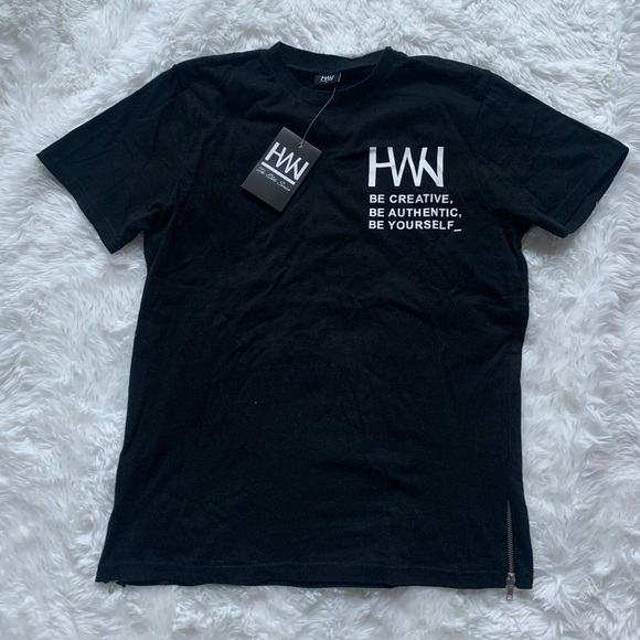 HypewearNation Black Tshirt - Picture 1 of 4